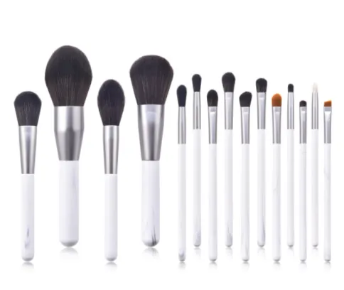 15 Piece Designer Pro Sleek Brush Set - MQO 25 pcs