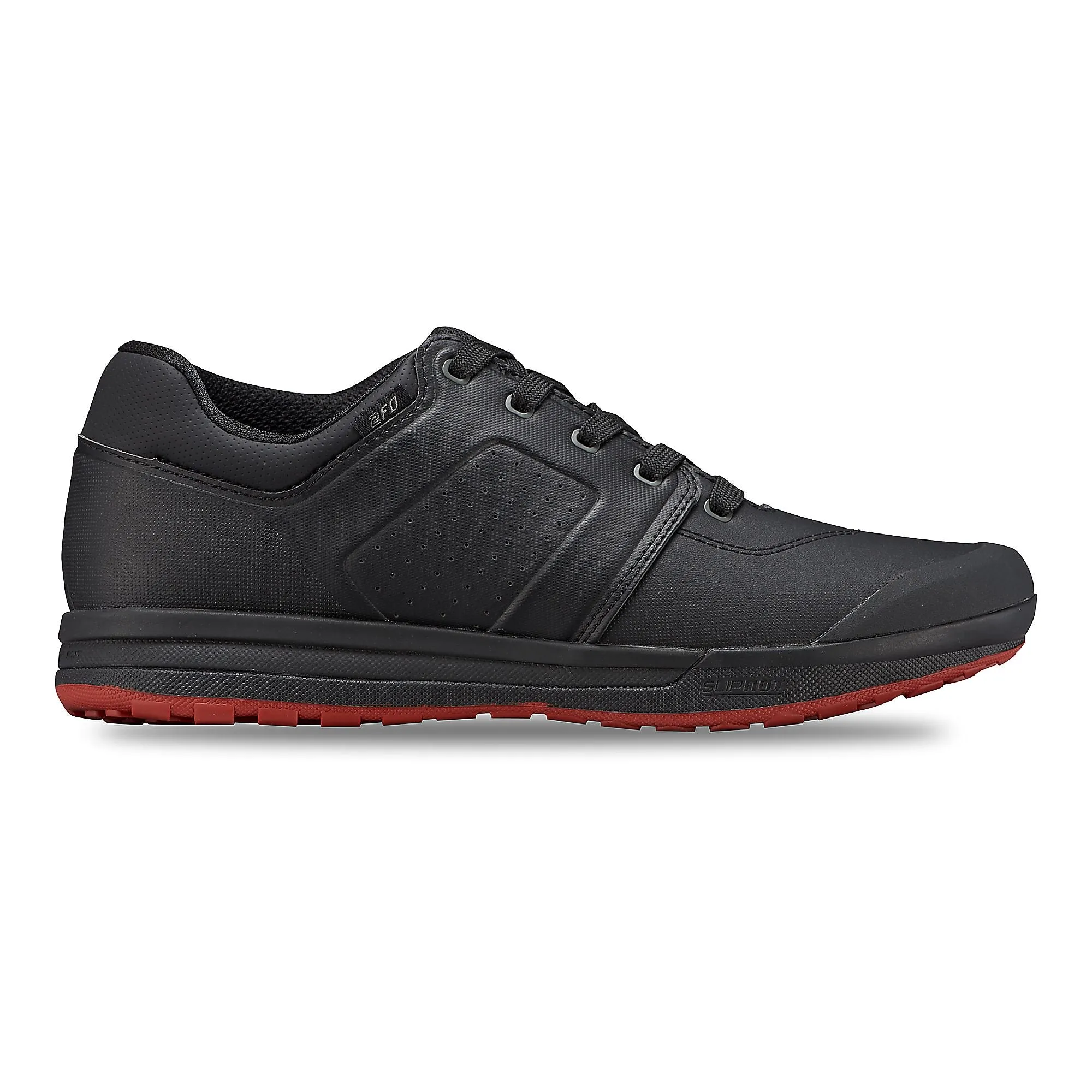 2FO DH Clip Mountain Bike Shoes Black/Redwood