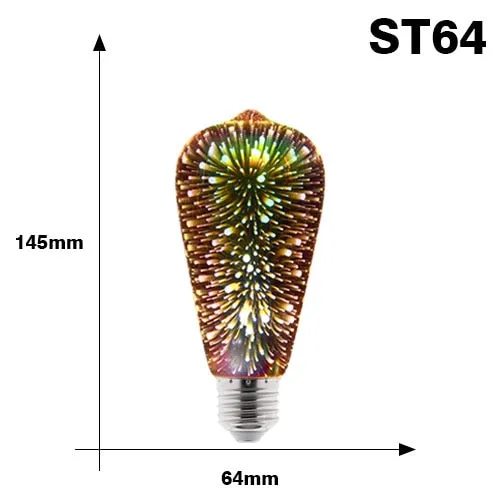 3D Colorful LED Lamp