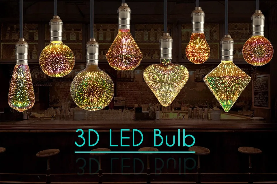 3D Colorful LED Lamp