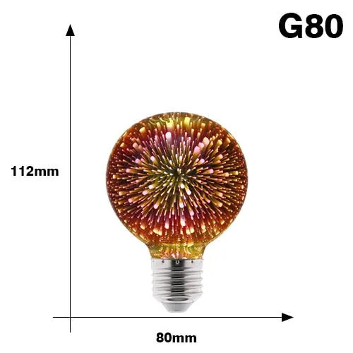 3D Colorful LED Lamp