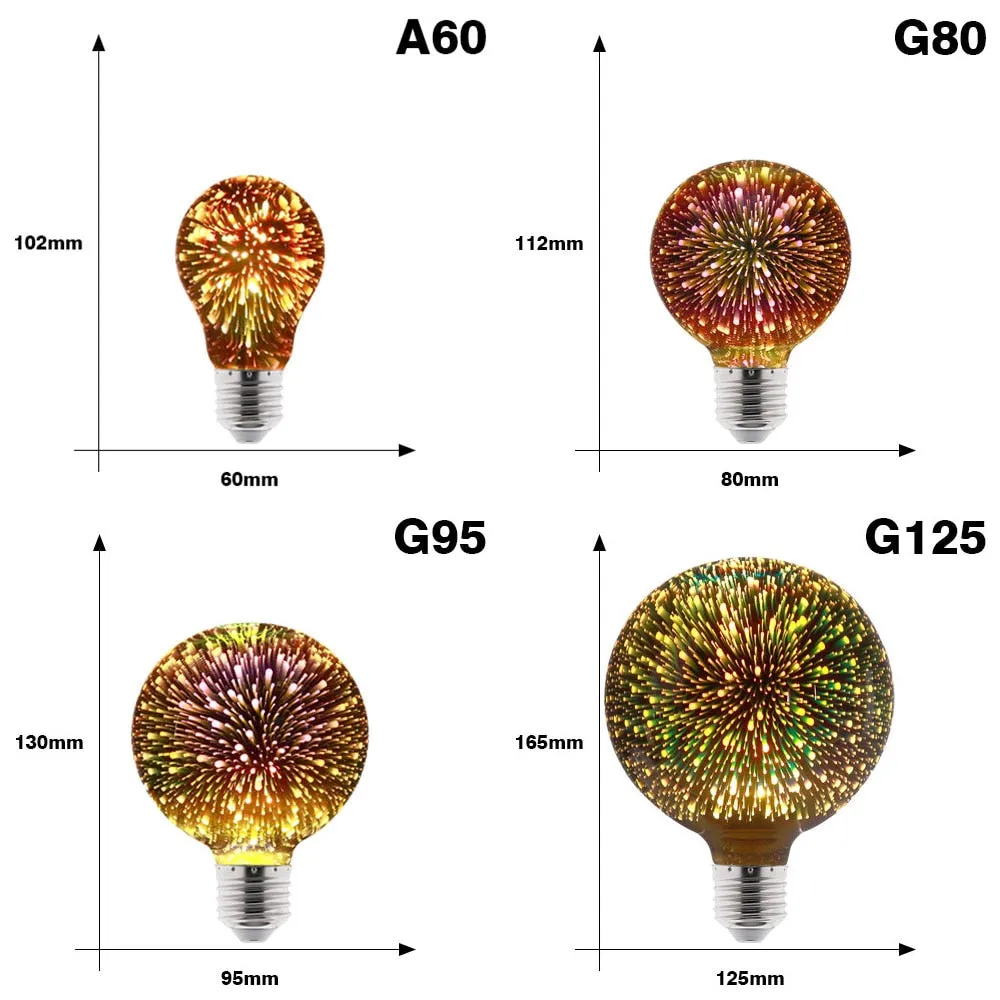 3D Colorful LED Lamp