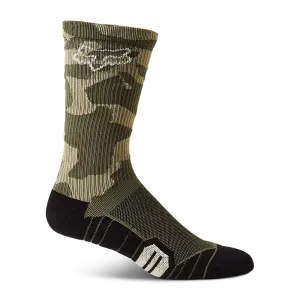 8" Ranger Cushion Camo Mountain Bike Socks