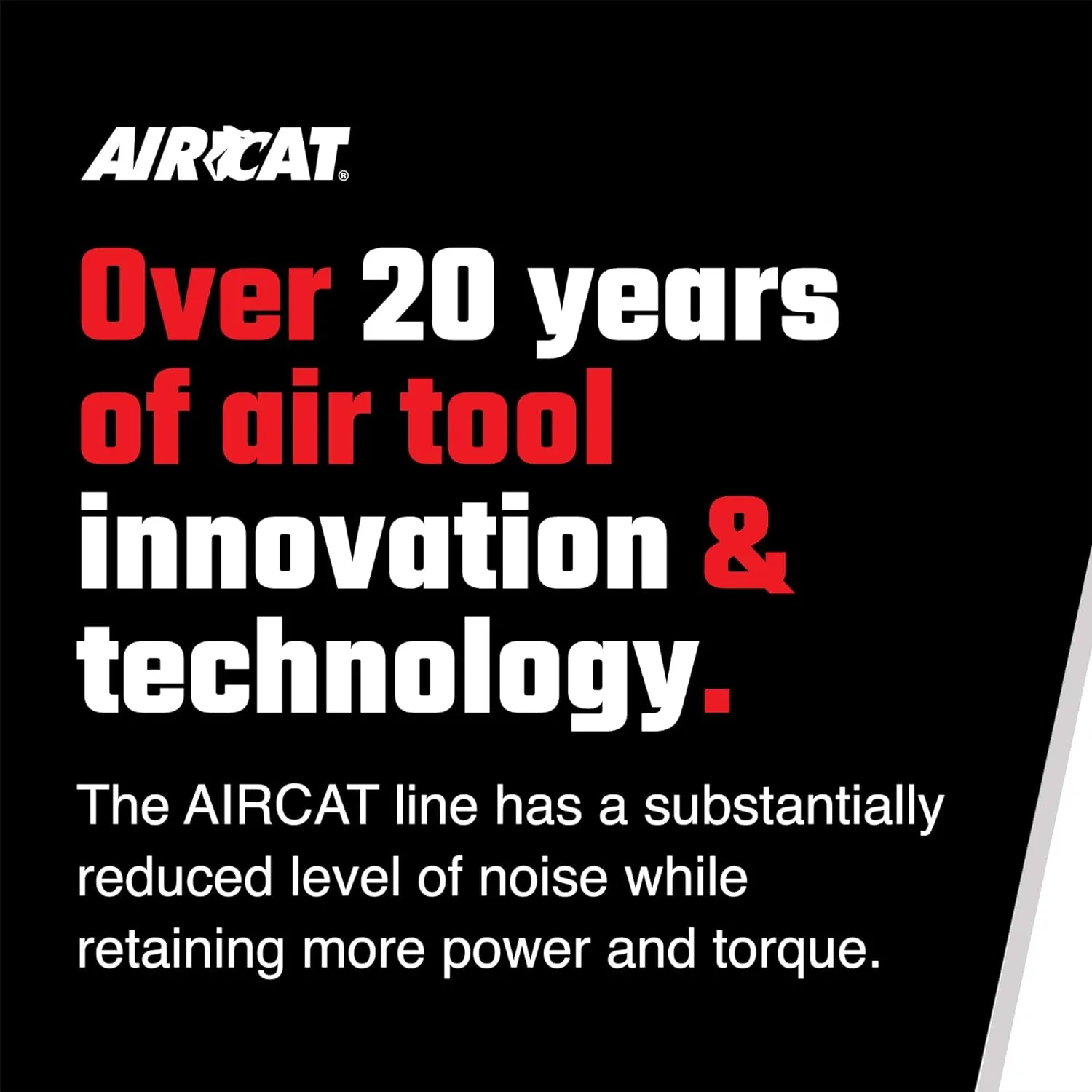 AIRCAT 6260 1.0 HP Composite Straight Die Grinder 22,000 RPM