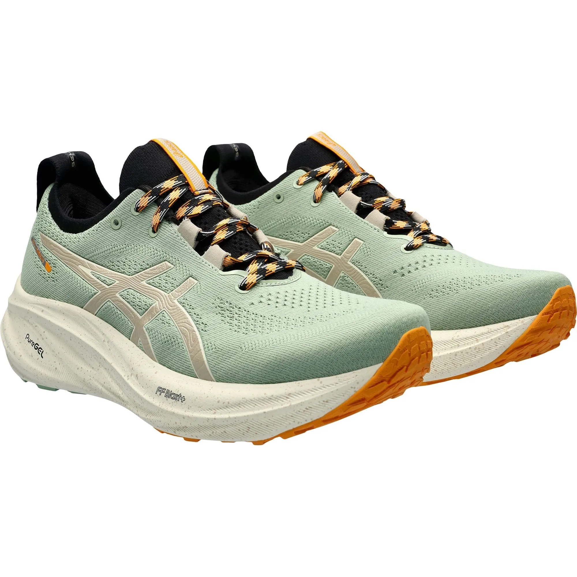 Asics Gel Nimbus 26 TR Mens Running Shoes - Green