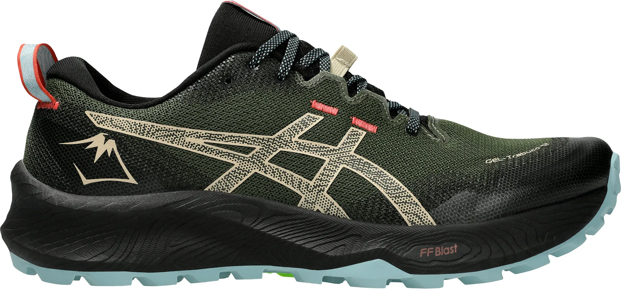 Asics Gel Trabuco 12 Mens Trail Running Shoes - Green