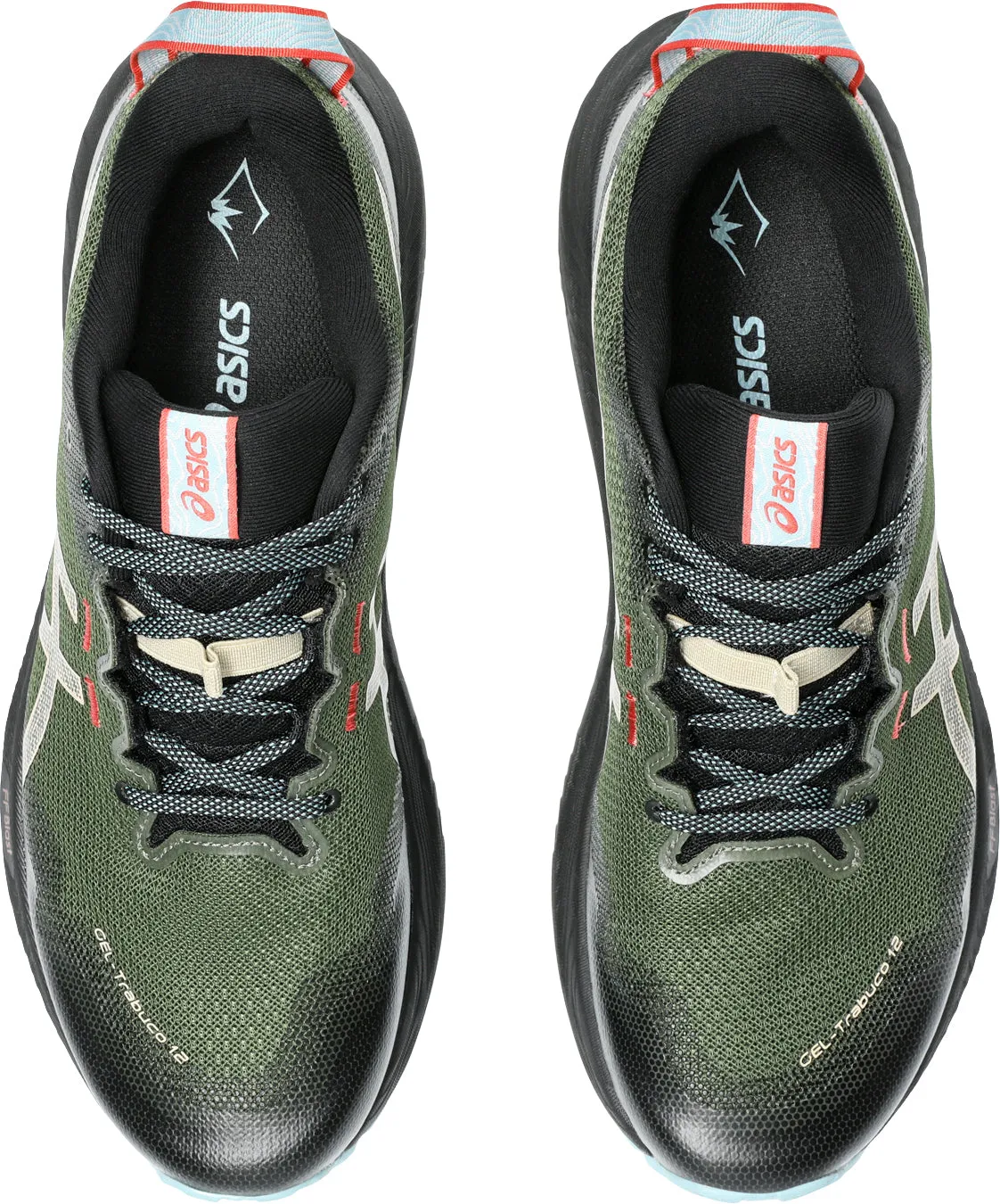 Asics Gel Trabuco 12 Mens Trail Running Shoes - Green