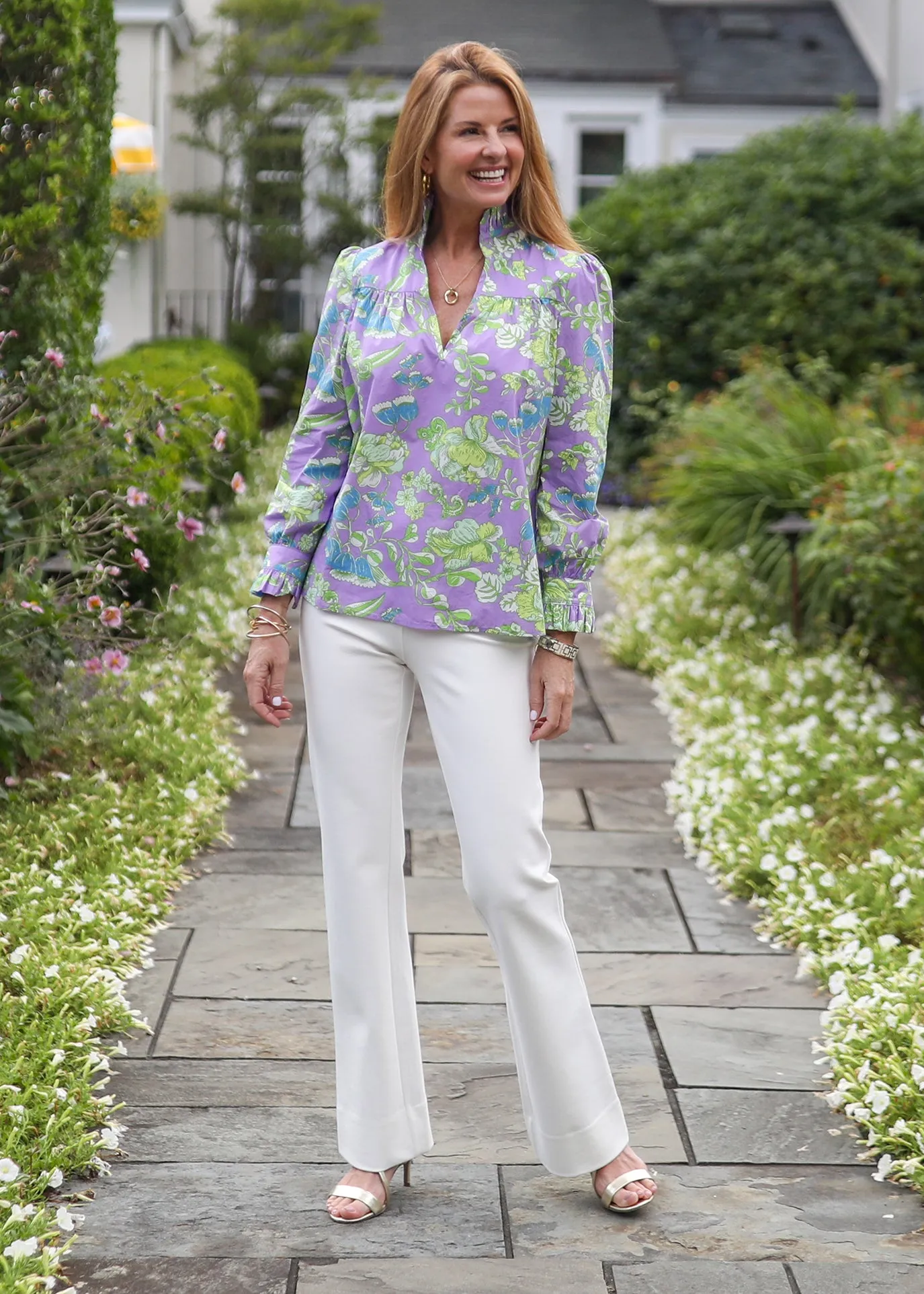 Aspen Blouse - Cordelia Purple