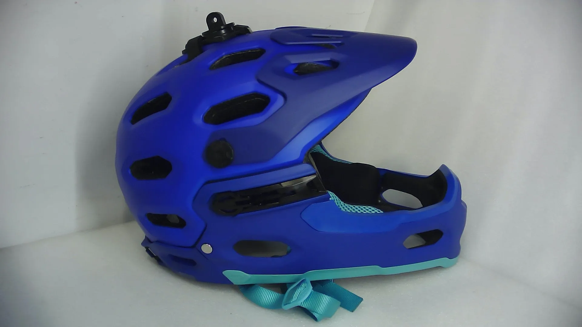 Bell Bike Super 3R Mips Helmet Matte Blues Medium - Open Box (Without Box)