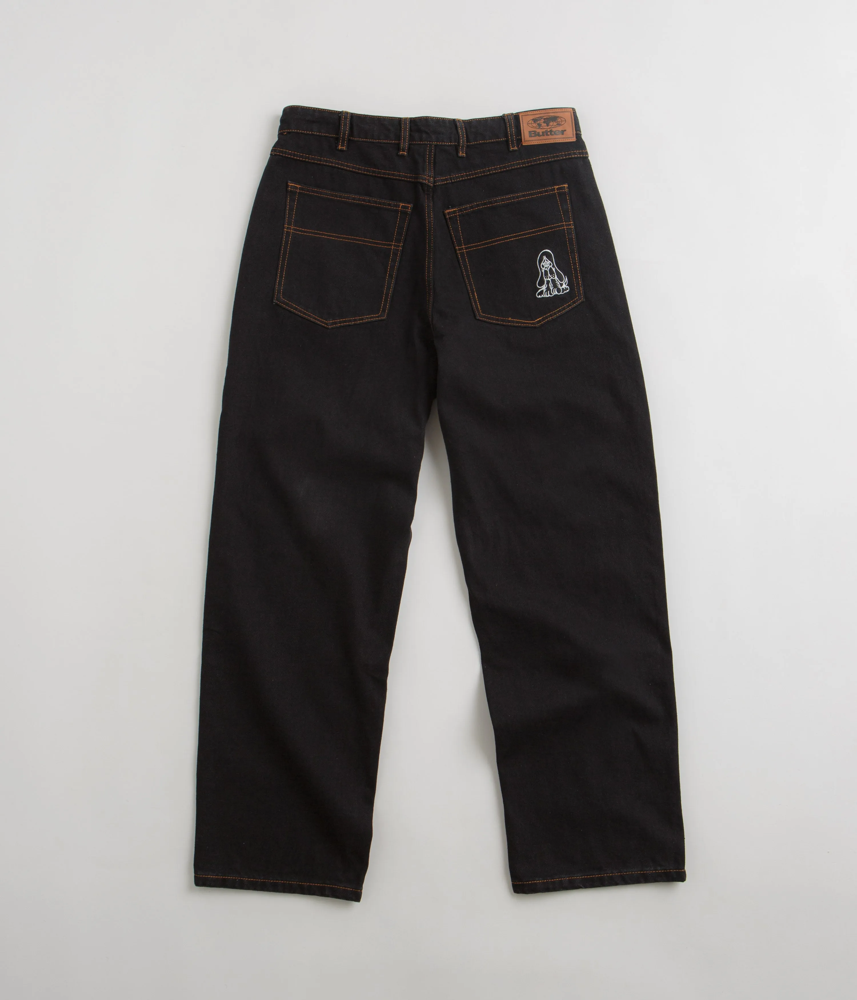 Butter Goods Hound Jeans - Washed Black