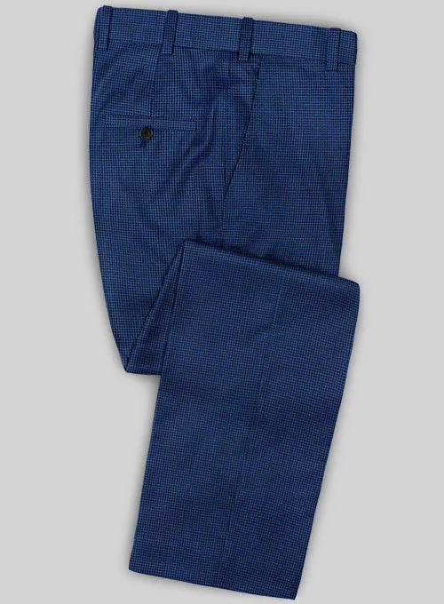 Caccioppoli Sun Dream Trippo Blue Wool Silk Suit