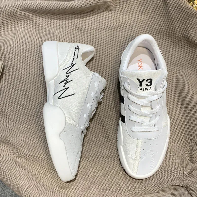 Casual Genuine Leather Printed Sneakers