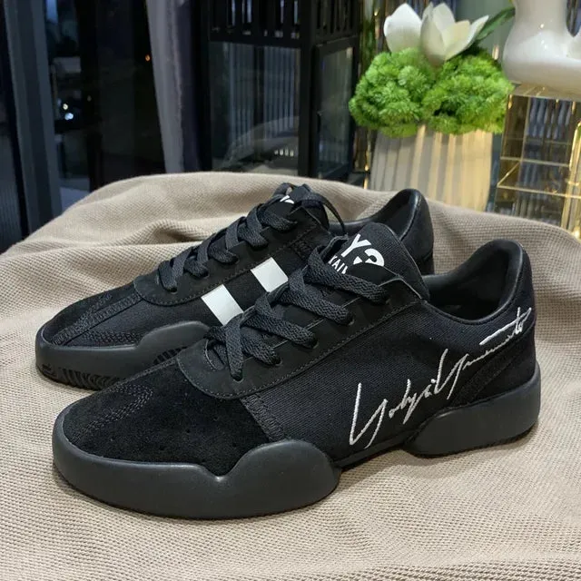 Casual Genuine Leather Printed Sneakers