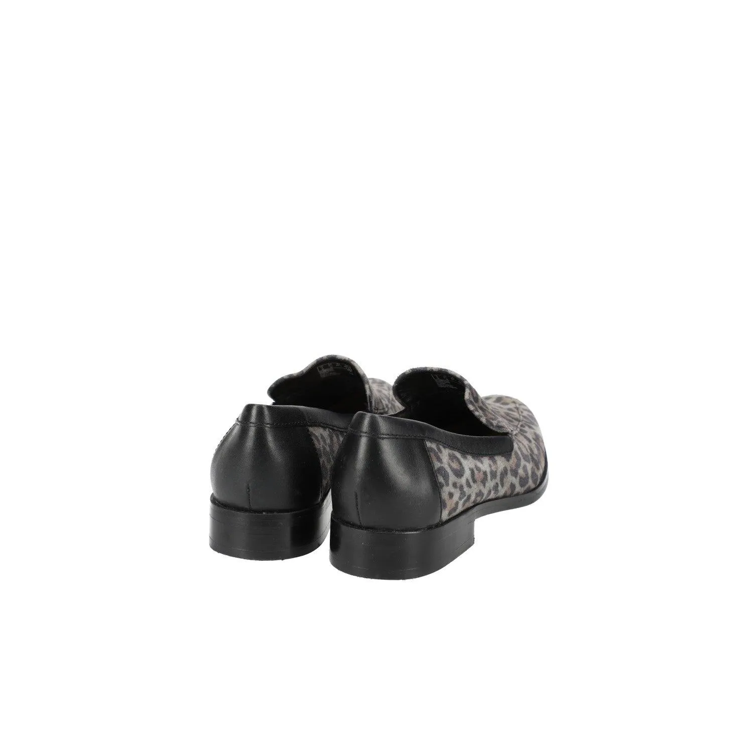 Clarks Leopard Print Bizzy Dawn Loafers Suede Leather Multicolour Colour For Women