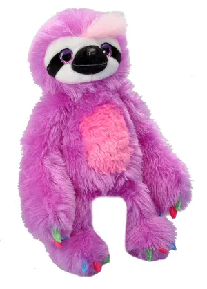 Colorful Sloth Stuffed Animal - 12"