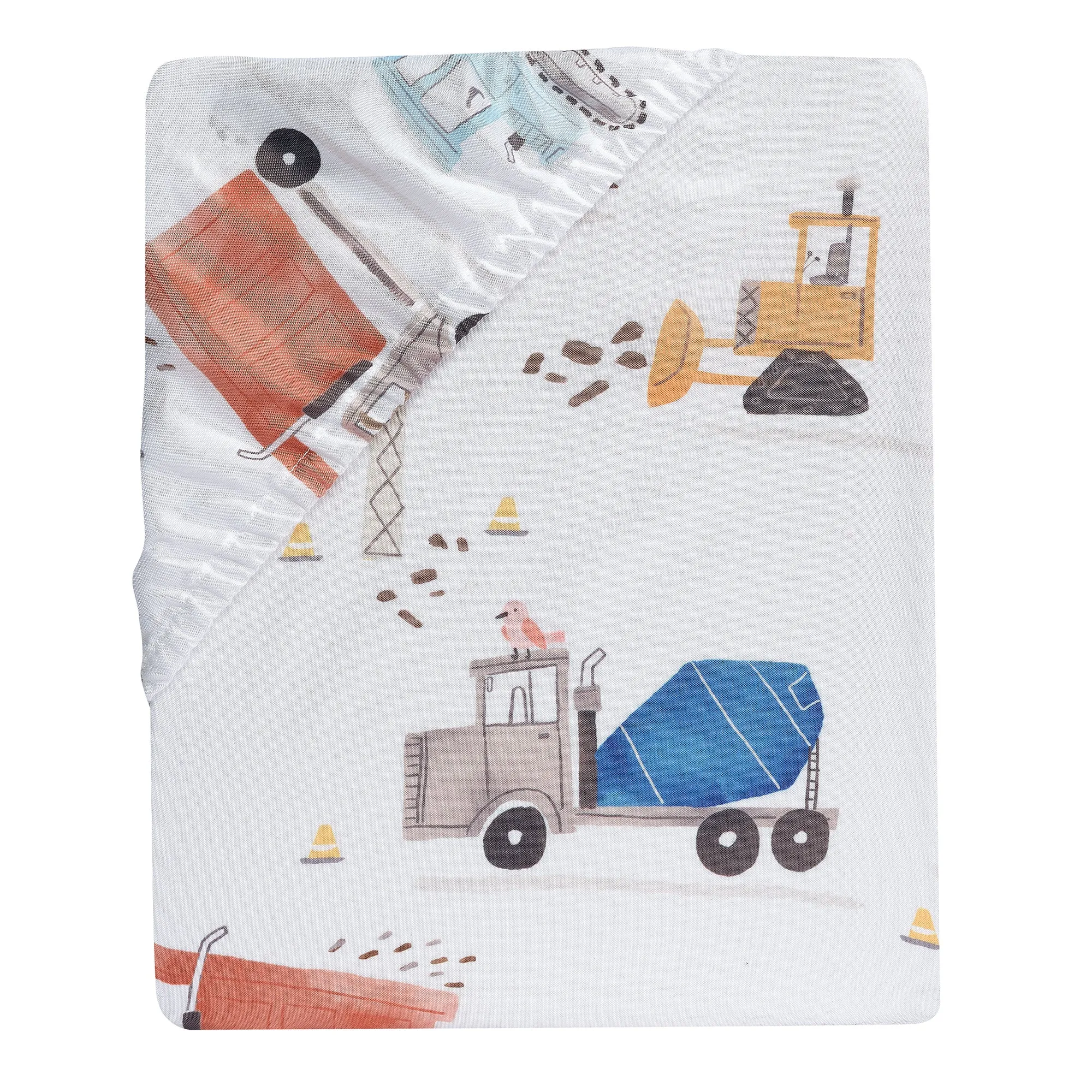Construction Zone 3-Piece Crib Bedding Set
