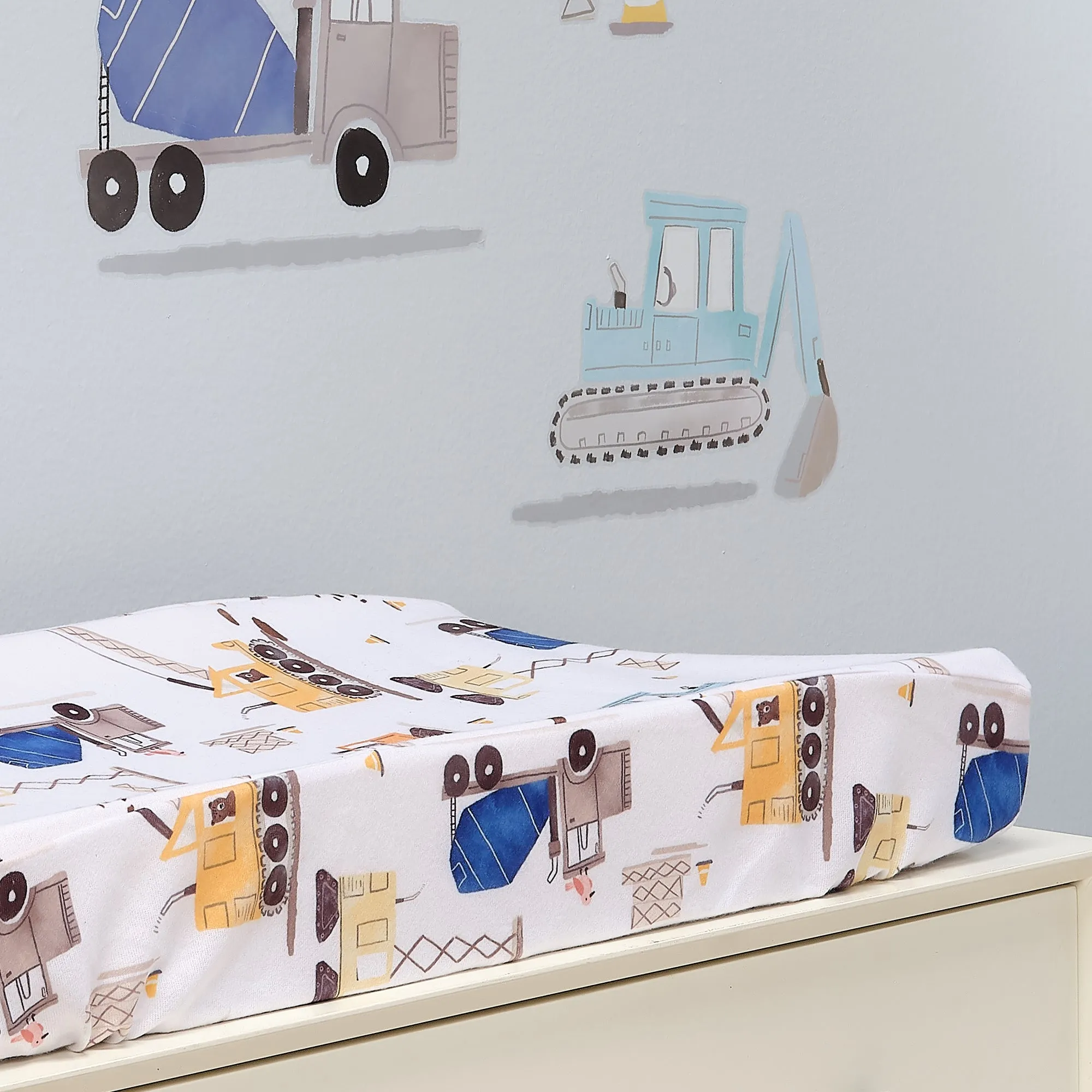 Construction Zone Changing Pad Cover