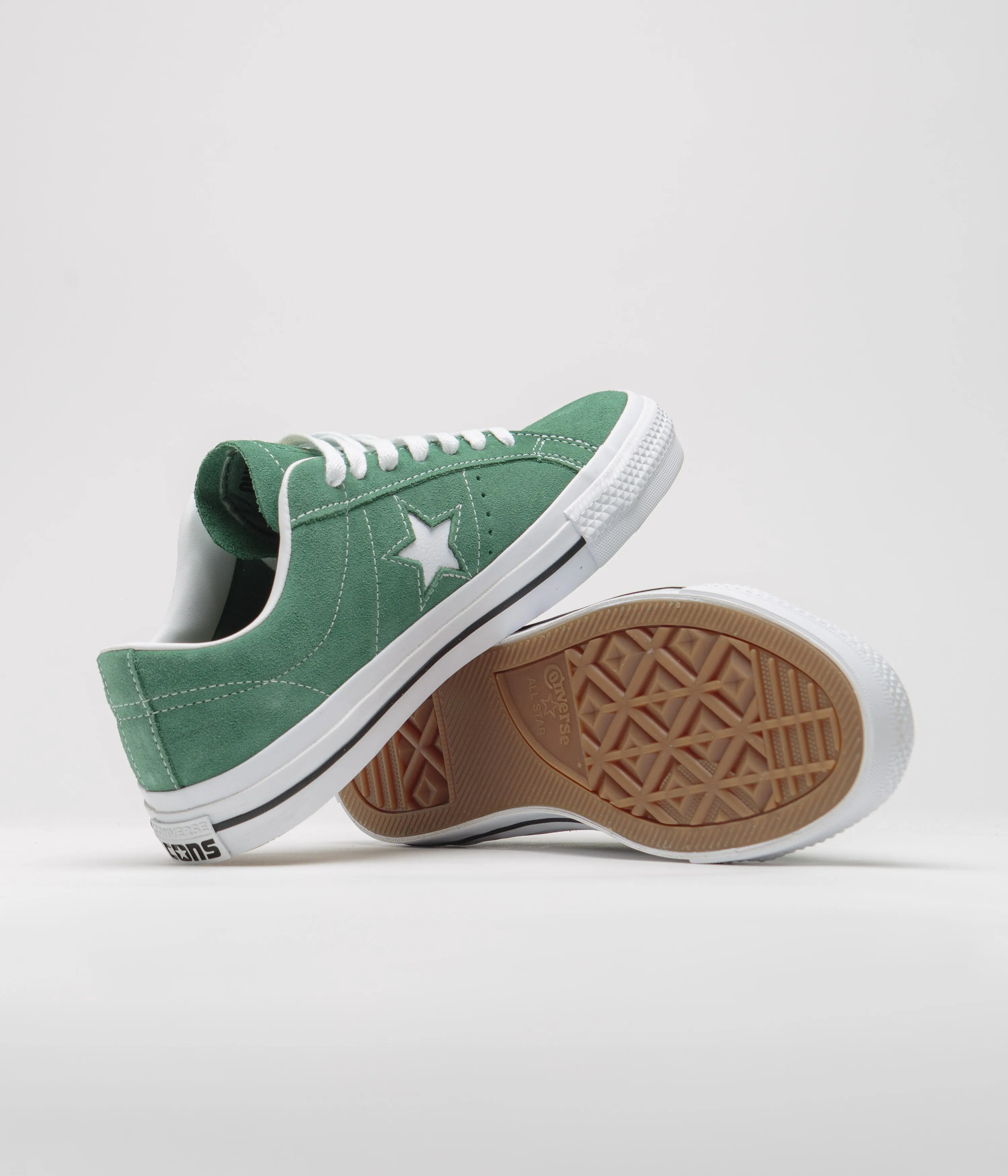 Converse Cons One Star Pro Ox Shoes - Admiral Elm / White / Blacks
