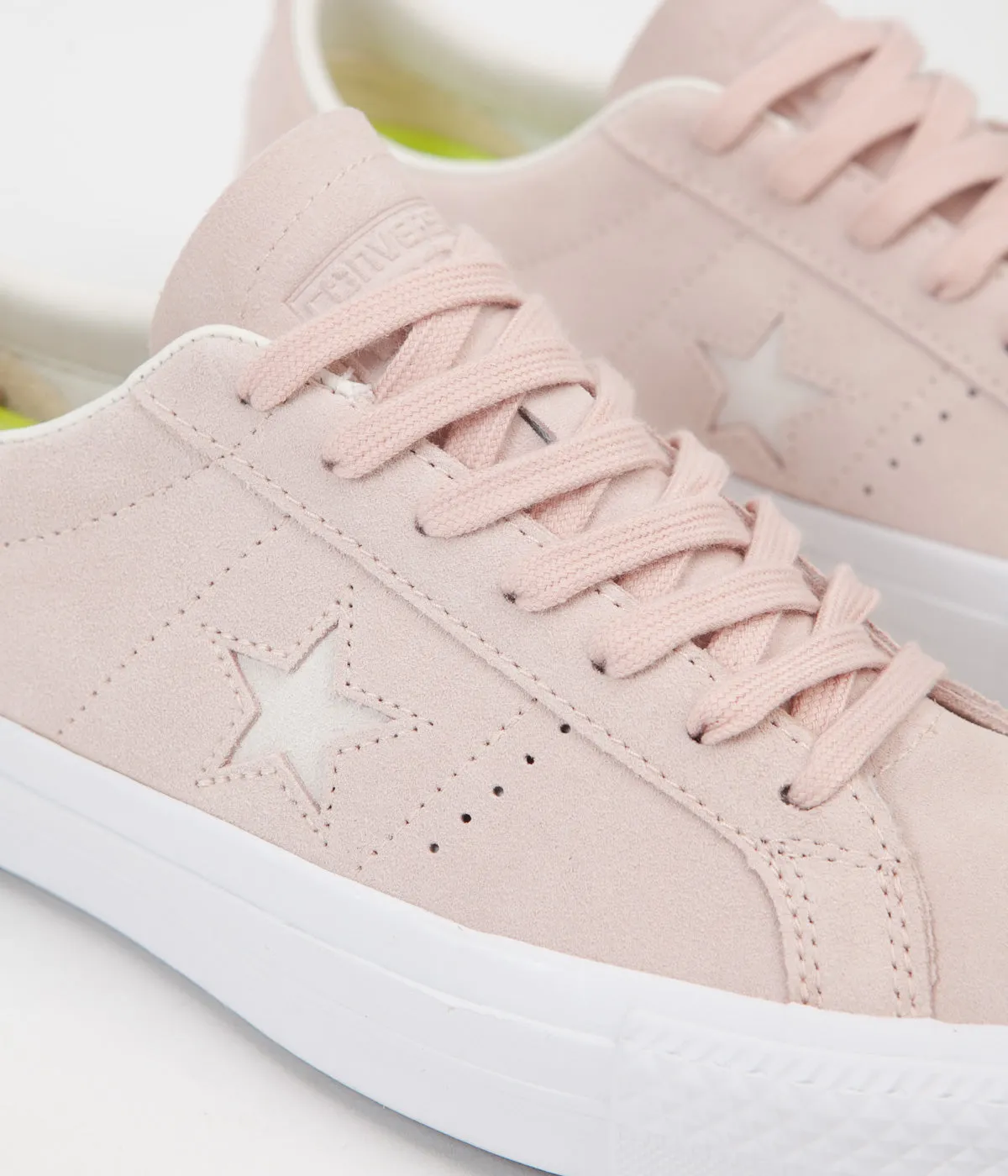 Converse One Star Pro Ox Shoes - Dusk Pink / Egret / White