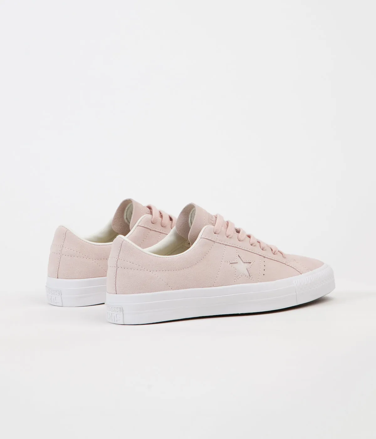 Converse One Star Pro Ox Shoes - Dusk Pink / Egret / White