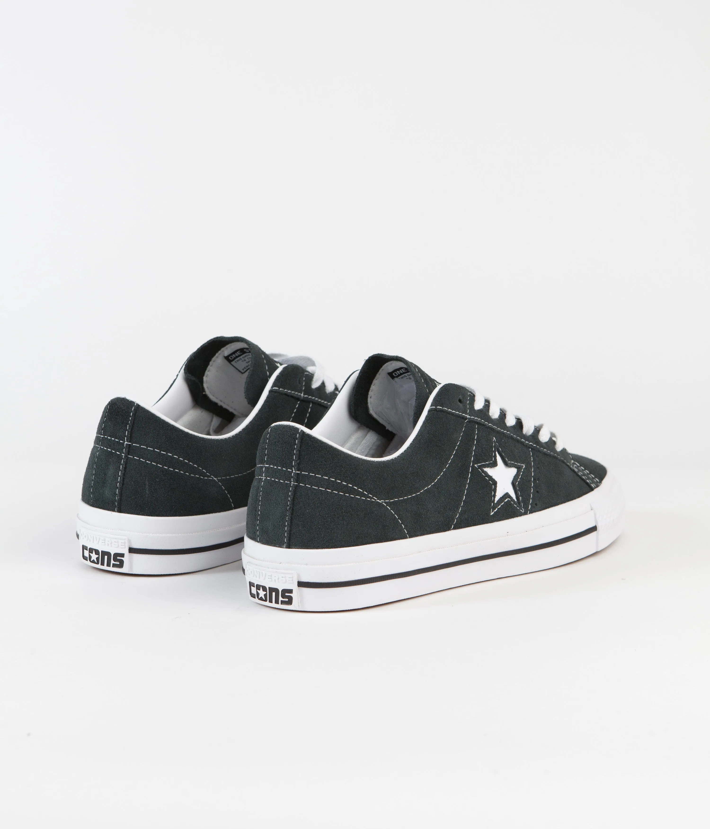 Converse One Star Pro Ox Shoes - Seaweed / Black / White