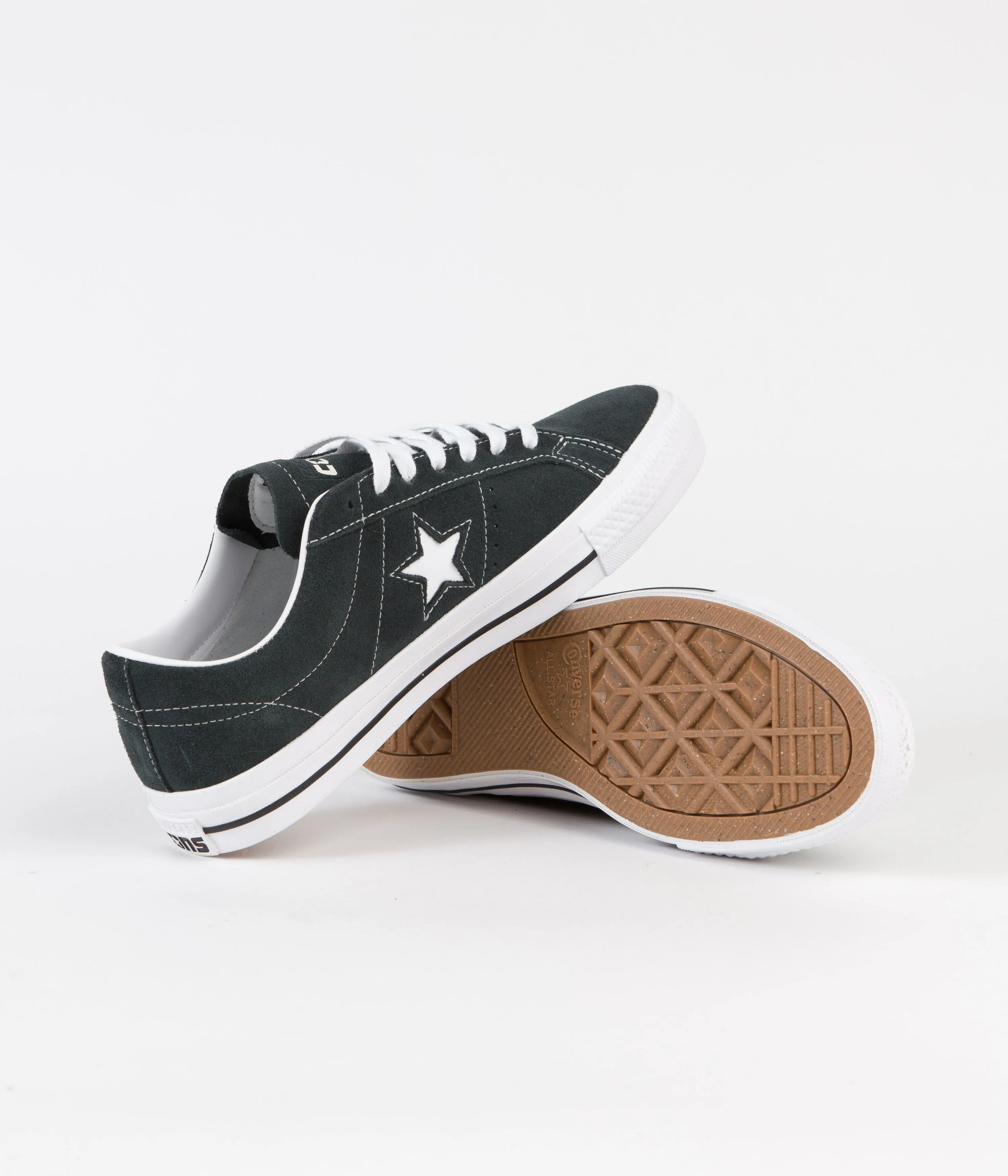 Converse One Star Pro Ox Shoes - Seaweed / Black / White