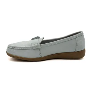 Dash Casual Loafers Leather White Colour For Women