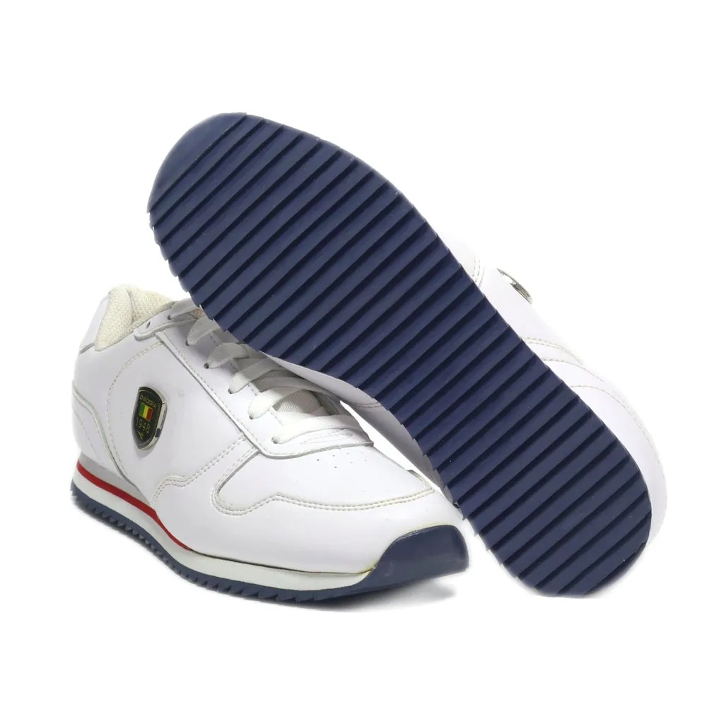 Diadora Low-Top Sneakers Leather White Colour For Women