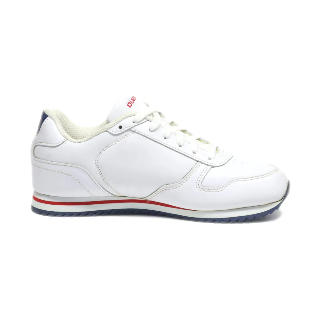Diadora Low-Top Sneakers Leather White Colour For Women