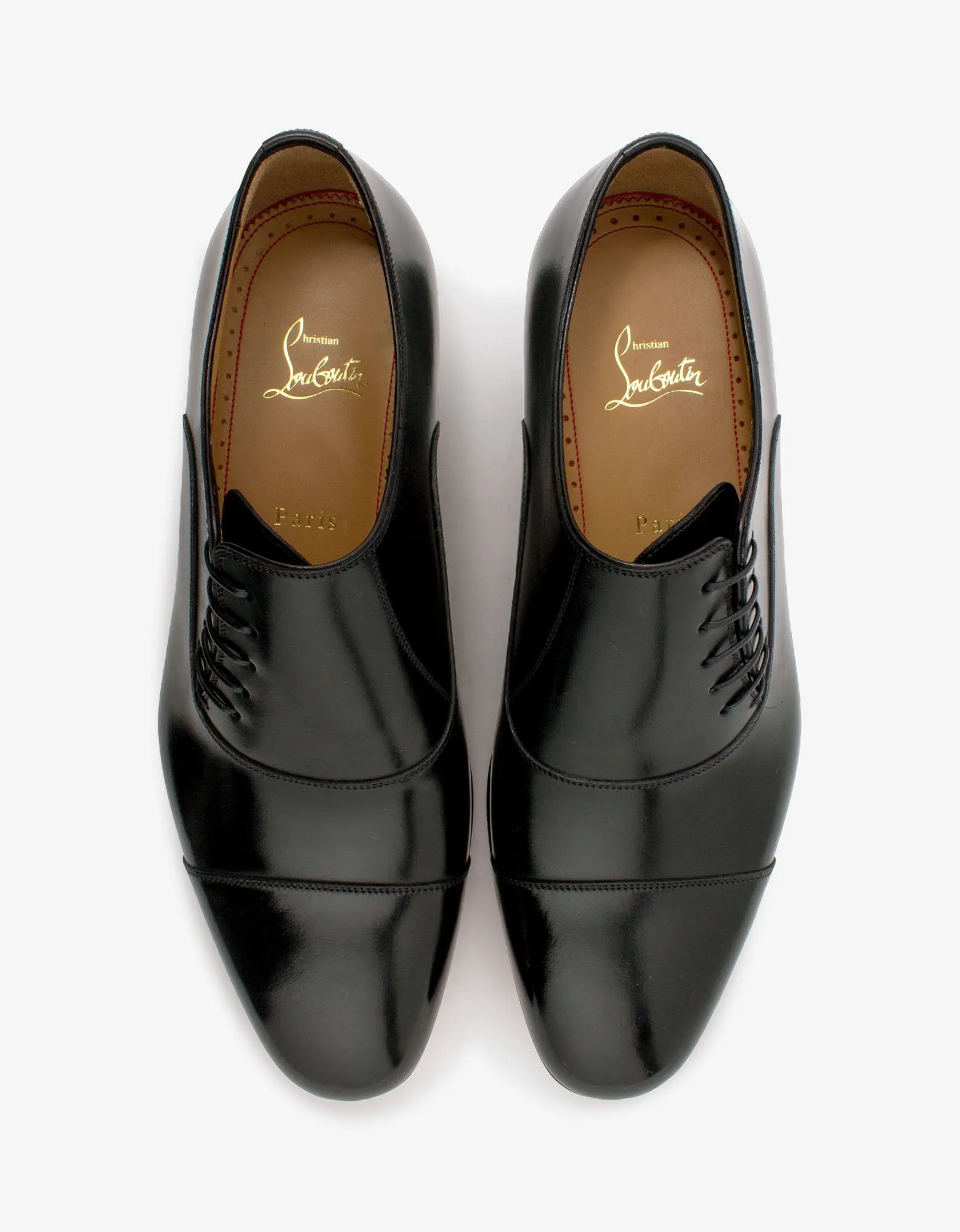 Dr Jack Black Leather Oxford Shoes