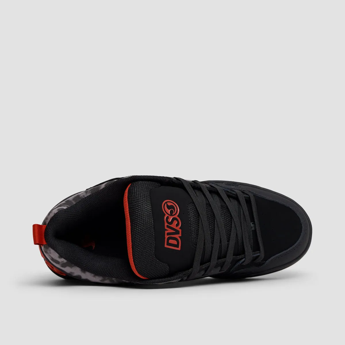 DVS Comanche Shoes - Black/Charcoal/Print Nubuck