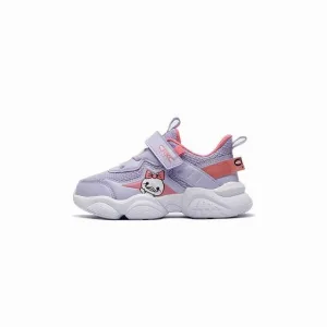 Erke  Girls Running Shoes Lilac/Pink