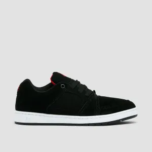 eS Accel Slim Shoes - Black/Black/Red