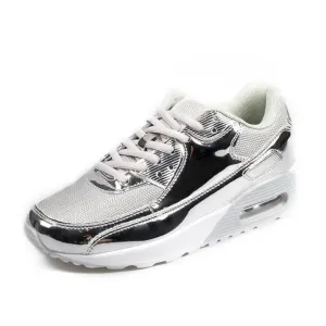 Fashion Women Sneakers Running Shoes Outdoor Sports Shoes Breathable Mesh Comfort Jogging Mesh Shoes Air Cushion Lace Up Ladies