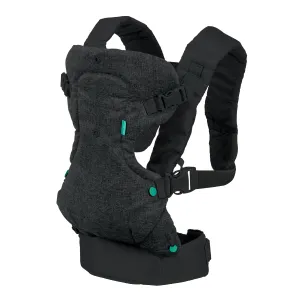 Flip Advanced 4-in-1 Convertible Baby Carrier (Black Denim)