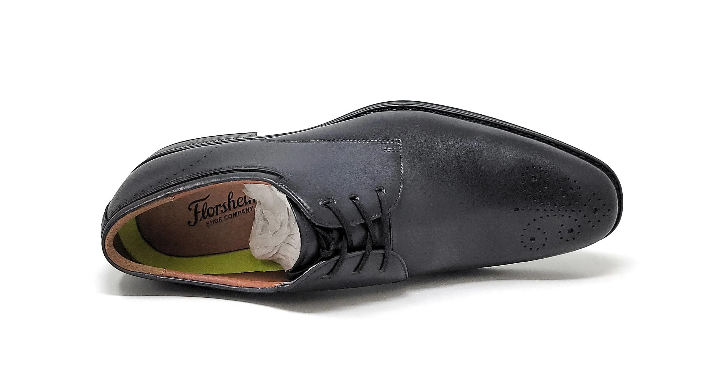 Florsheim Men's Amelio Perforated Toe Oxford Gray Shoes