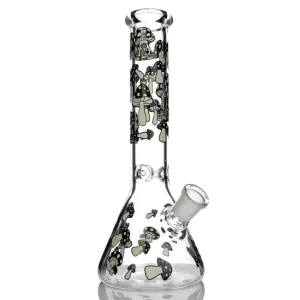 Glow in the Dark Mushroom Bong