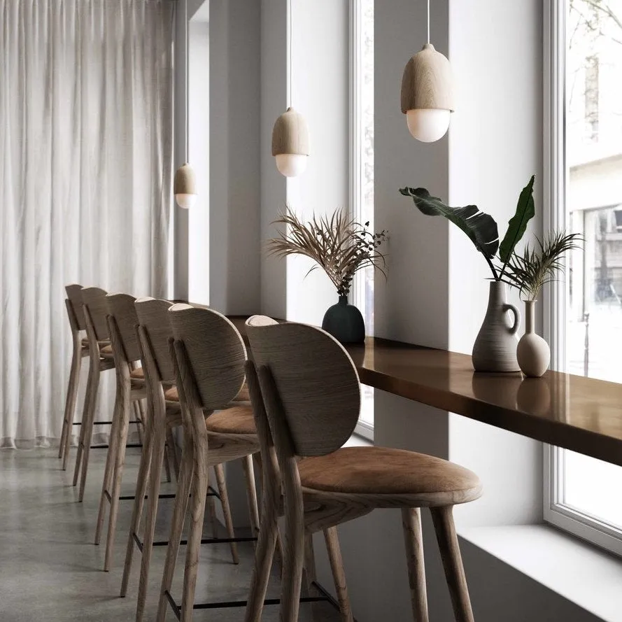 High Counter Stool Backrest