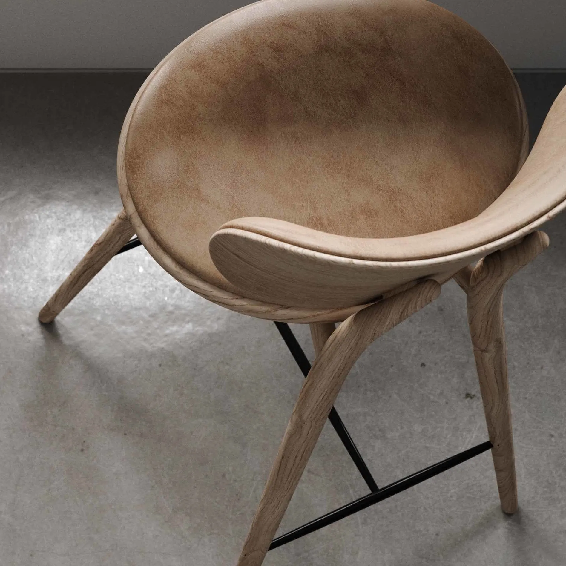 High Counter Stool Backrest