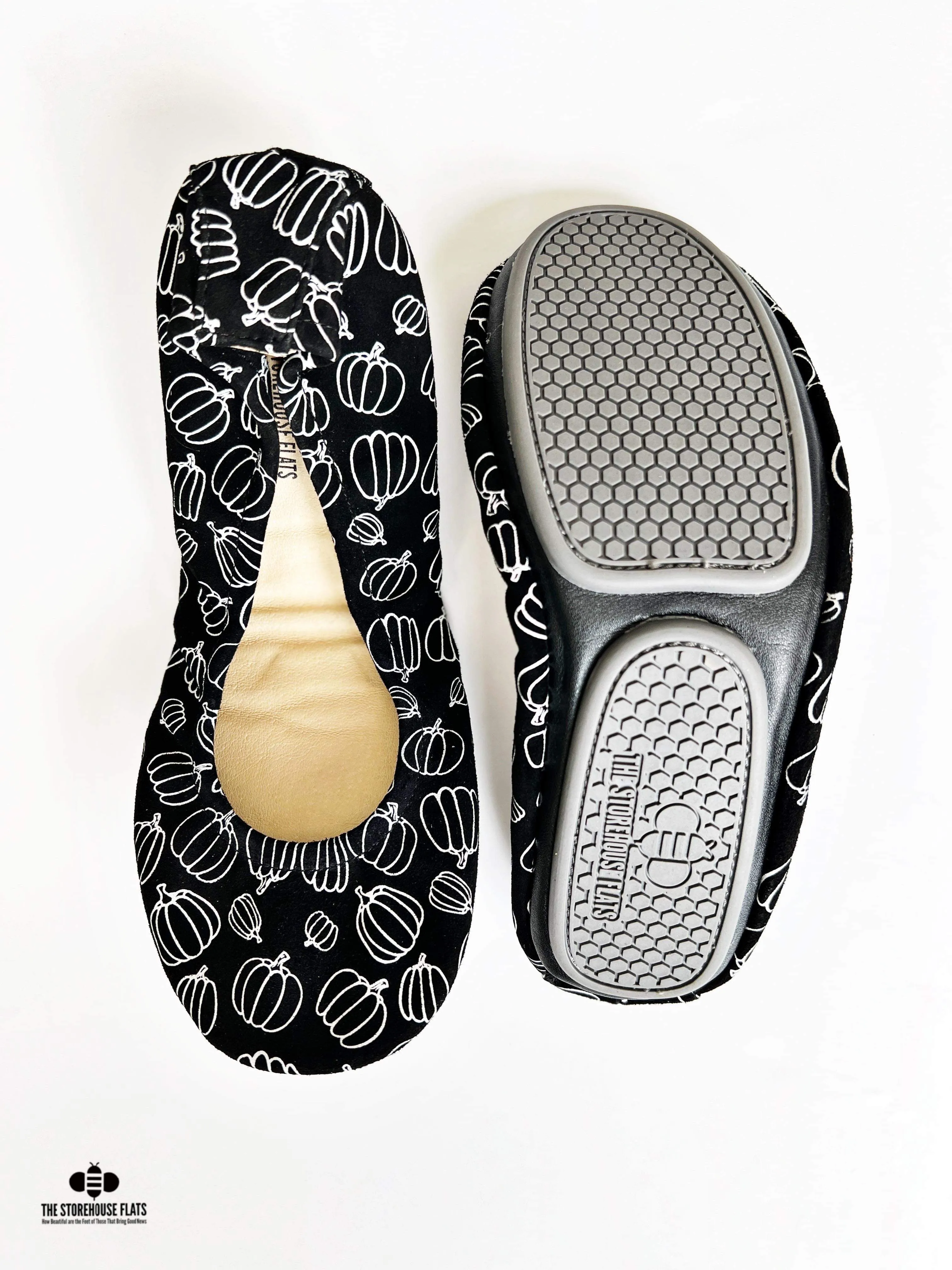 Jack Printed Suede - Black and White