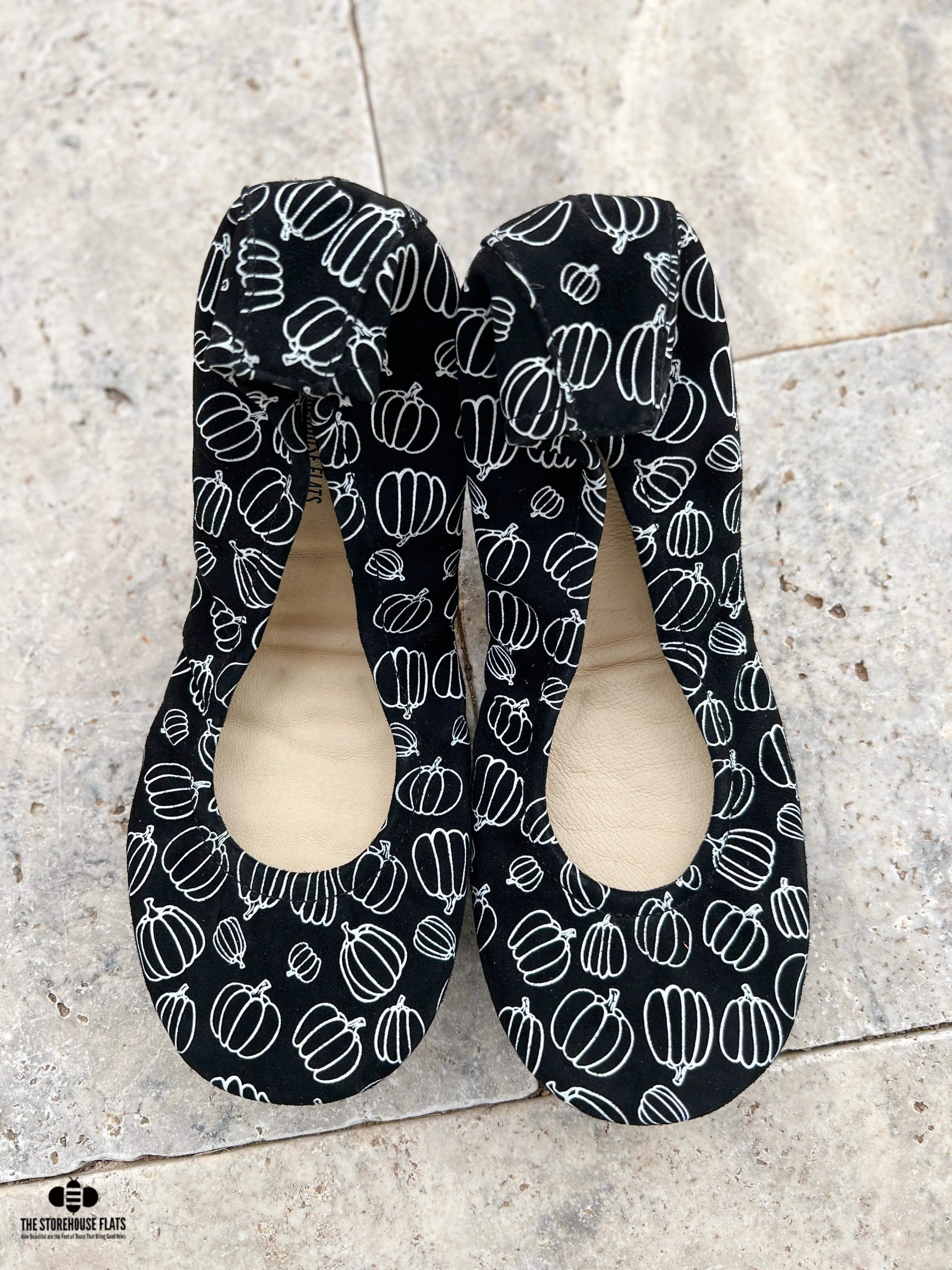 Jack Printed Suede - Black and White