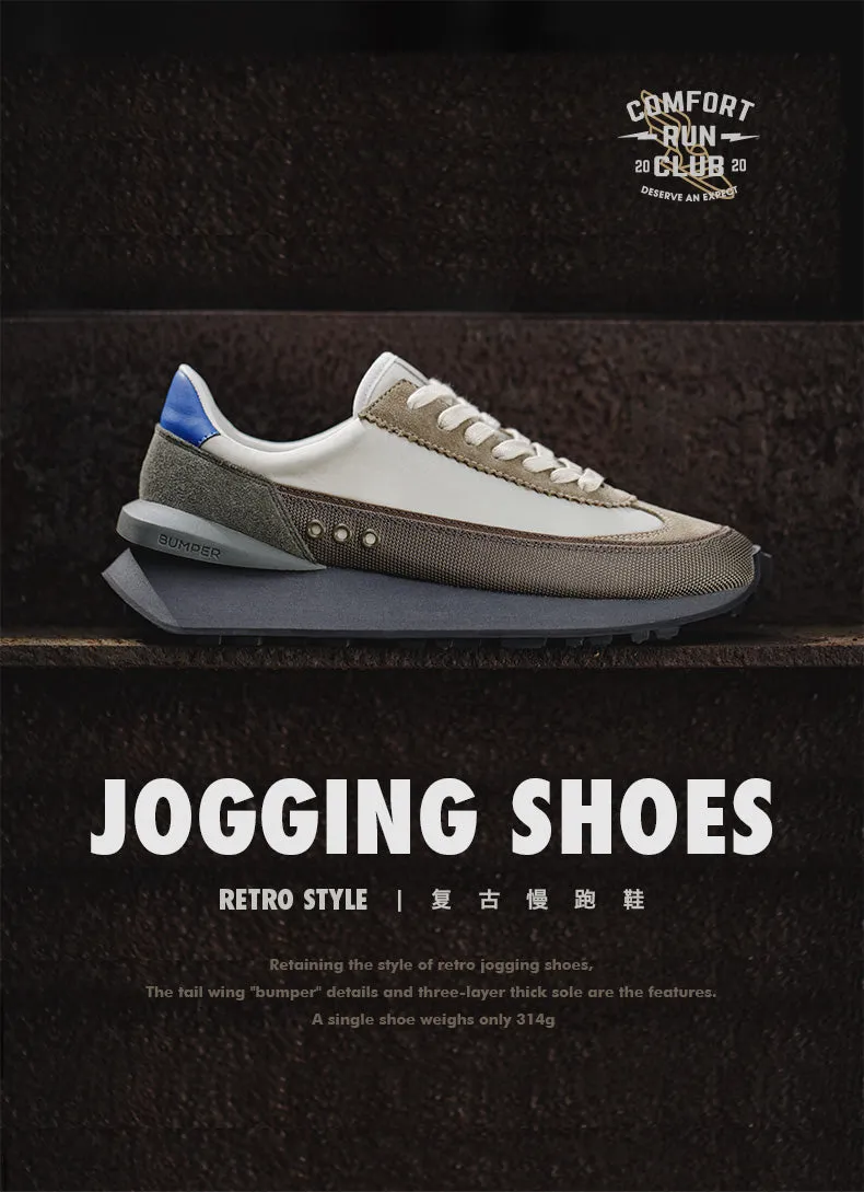Maden Jogging Casual Shoes Old Shoes Blue White Snakers  Running Shoes Men Comfort Outdoor Breathable Shoe