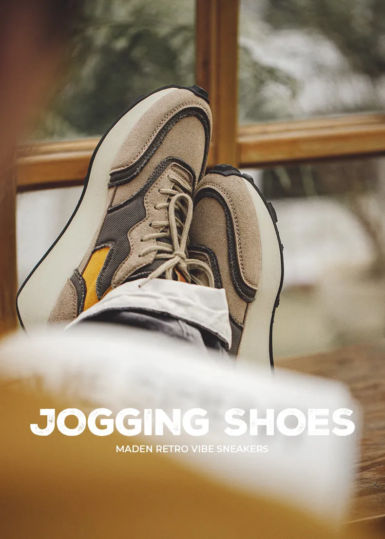 Maden Jogging Casual Shoes Old Shoes Blue White Snakers  Running Shoes Men Comfort Outdoor Breathable Shoe