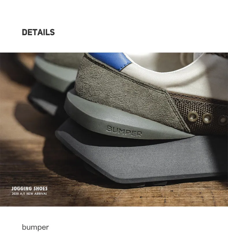 Maden Jogging Casual Shoes Old Shoes Blue White Snakers  Running Shoes Men Comfort Outdoor Breathable Shoe