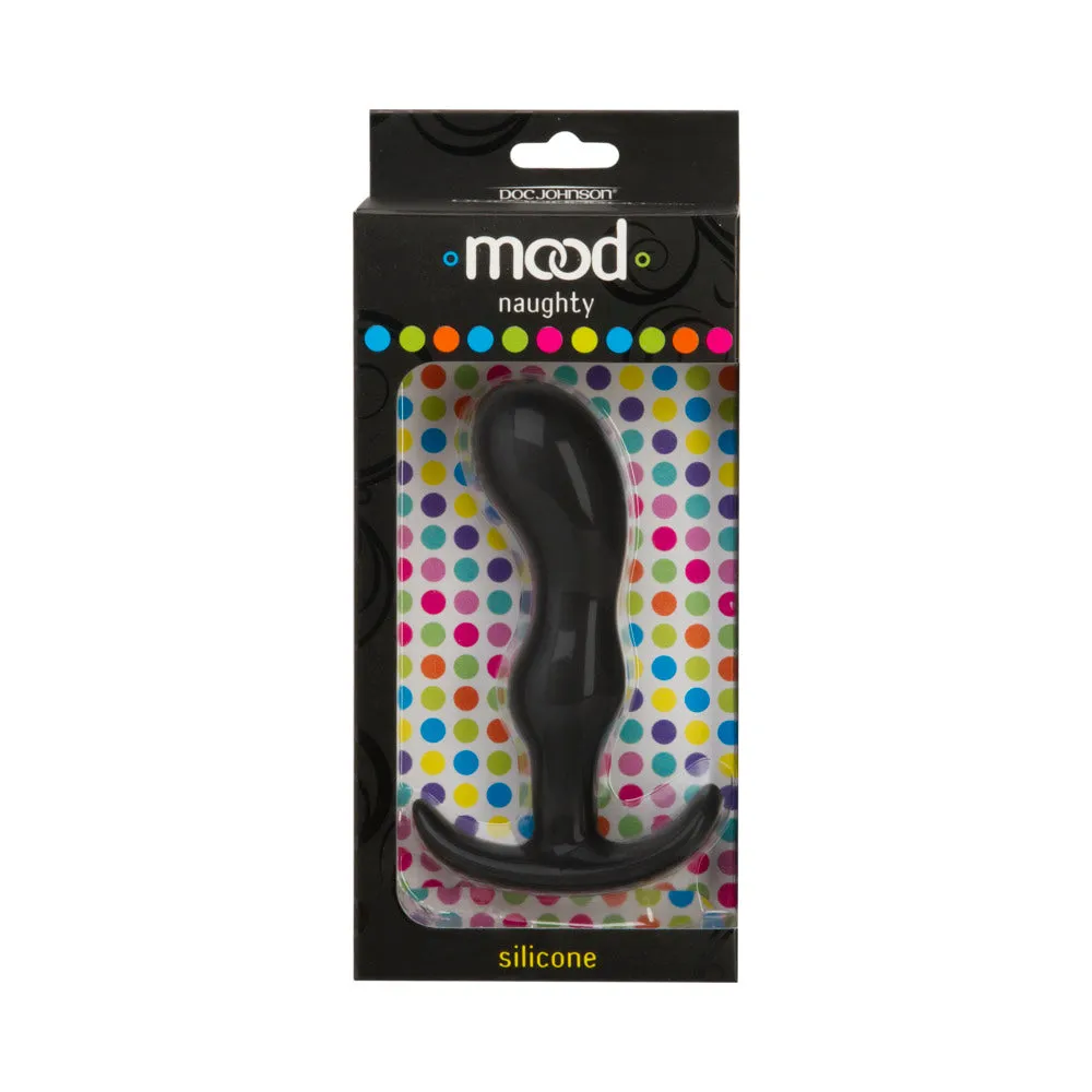 Mood - Naughty 2 - Large Black Silicone Butt Plug