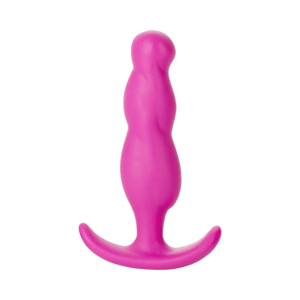 Mood - Naughty 3 - Medium Pink Silicone Butt Plug