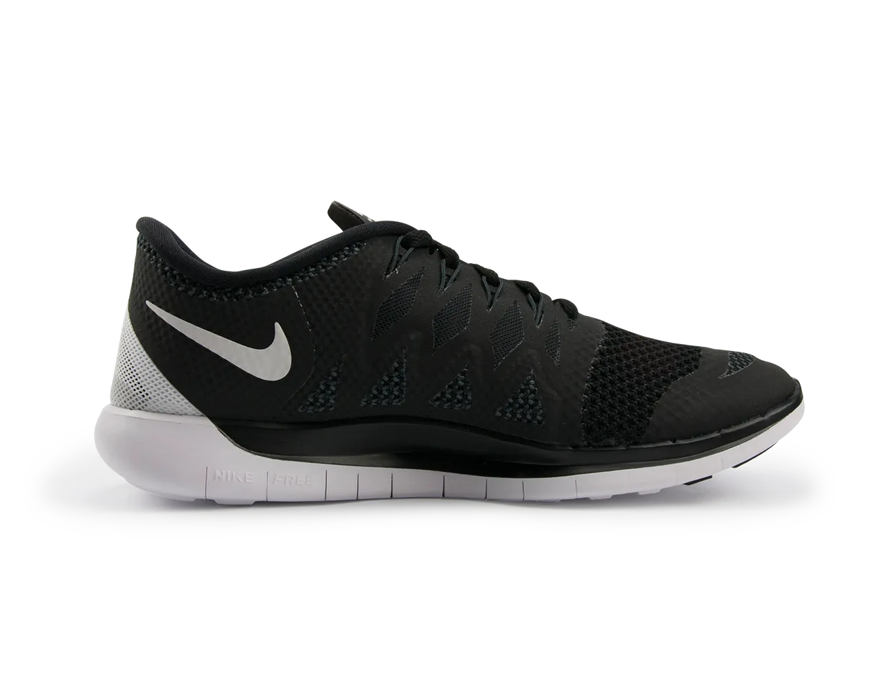 Nike Kids Free 5.0 Running Shoes Black/White/Anthracite