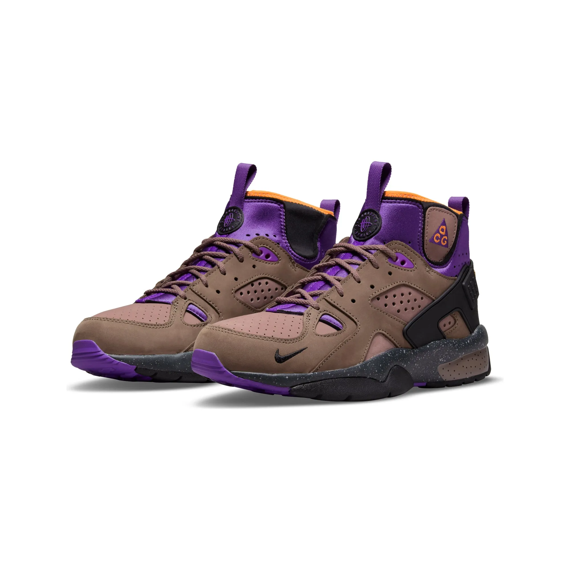 Nike Mens ACG Air Mowabb Shoes 'Trails End Brown/ Pitch-Prism Violet'