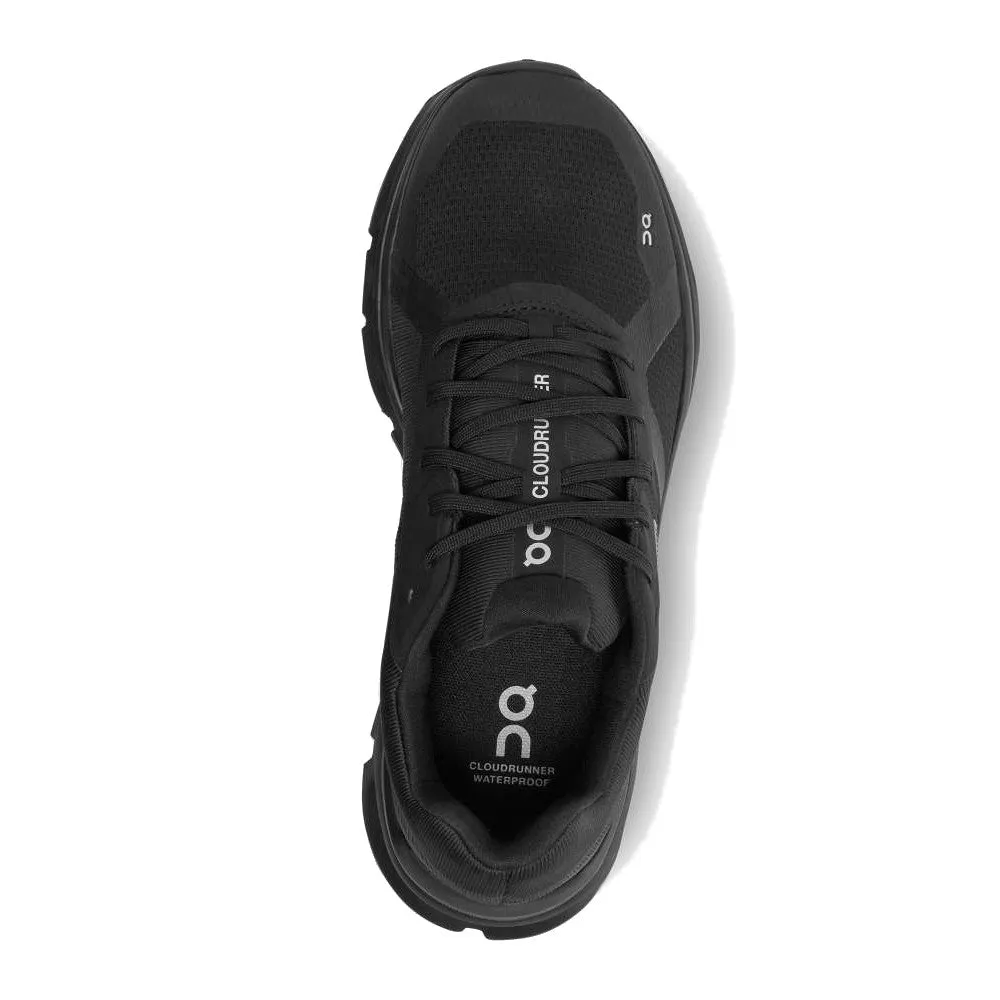 On Running Women's Cloudrunner Waterproof - Black