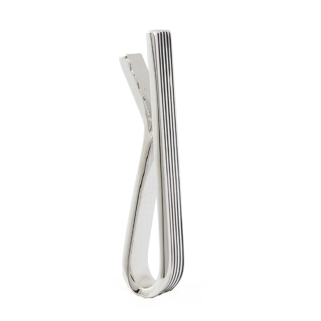 Peluche Enamel Striped Super Sleek Tie Pin